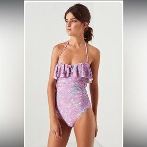 Spell & the Gypsy Collective flower‎ child drill one piece swimsuit